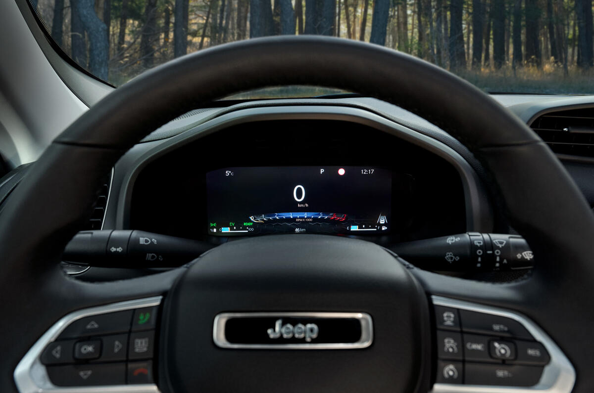 Jeep Renegade steering wheel